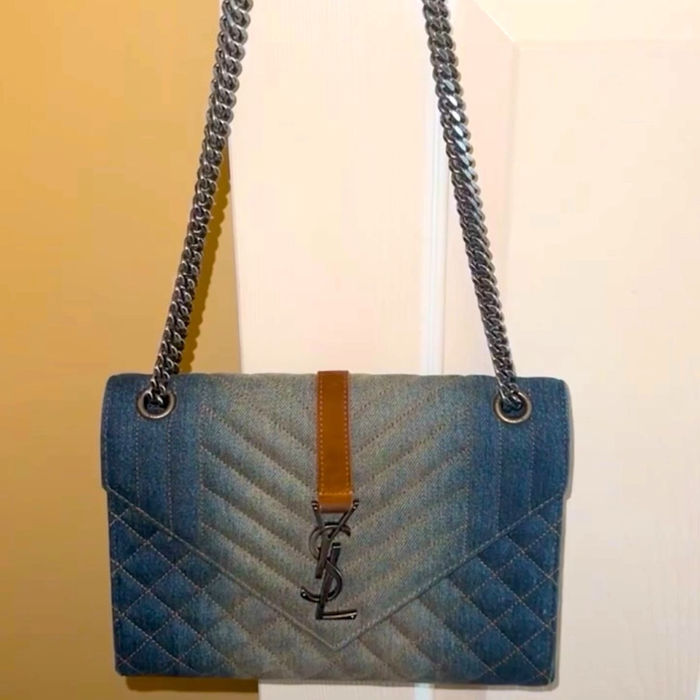 Limited availability denim YSL bag